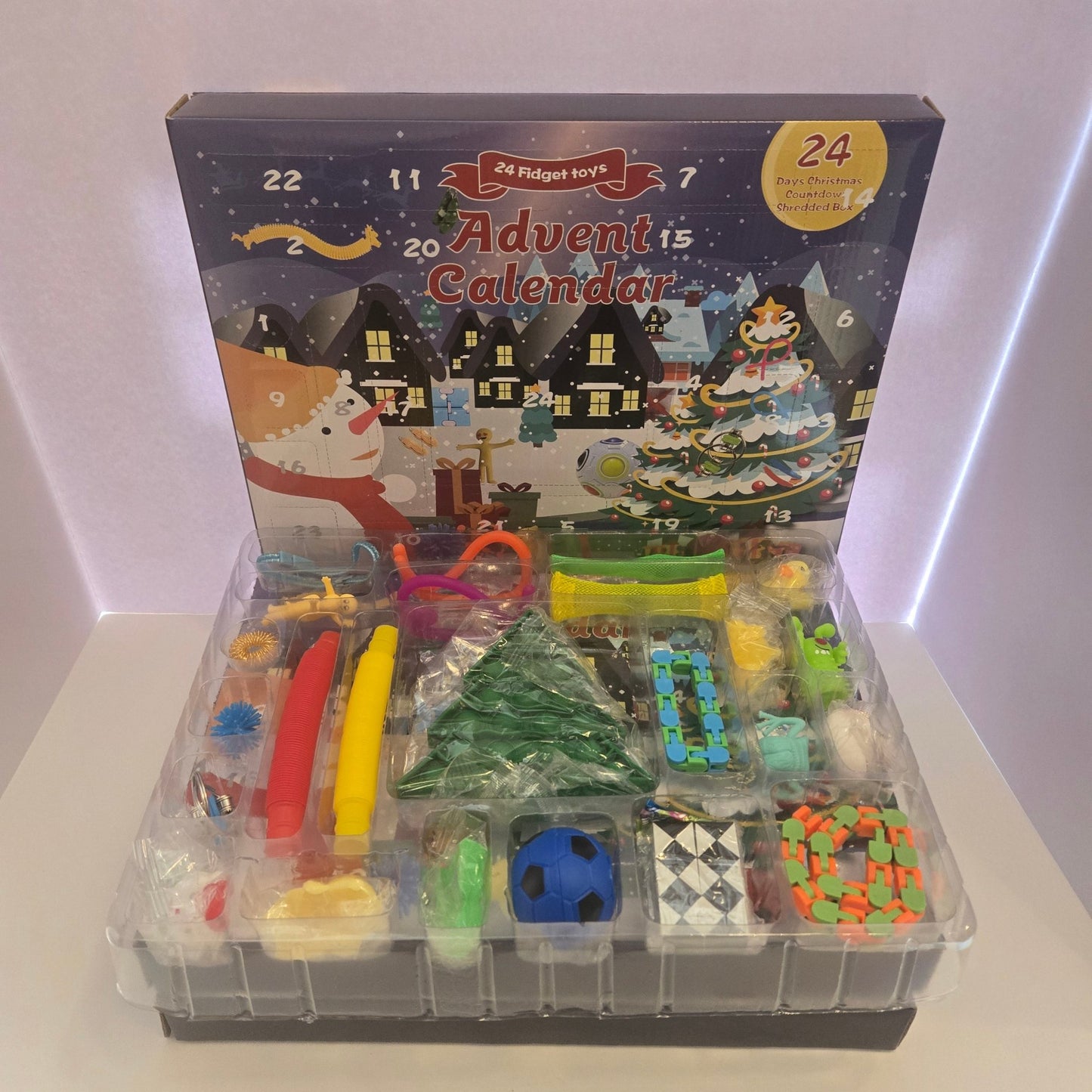 Christmas Advent Calendar Fidget Toy Countdown - Shipping In Style