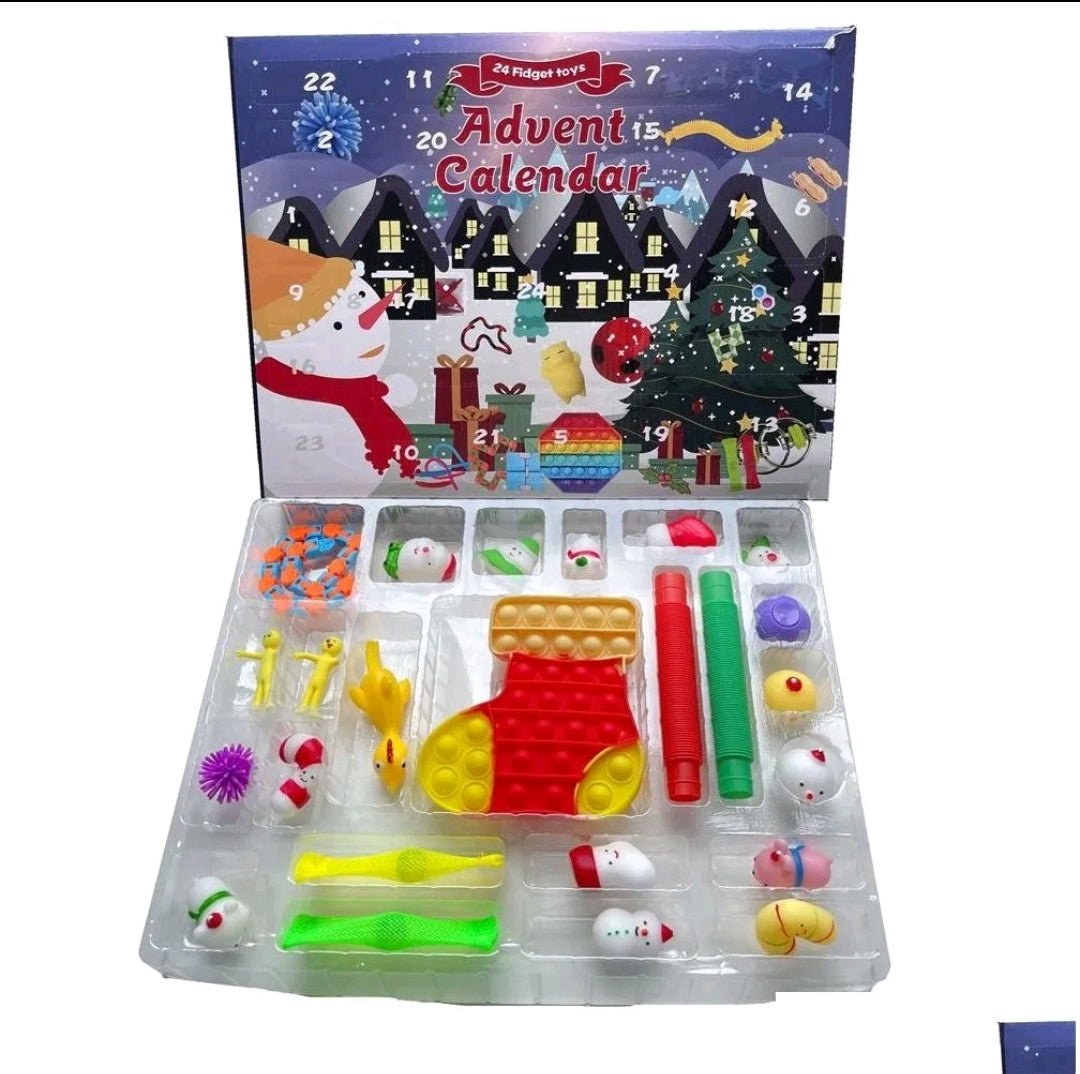 Christmas Advent Calendar Fidget Toy Countdown - Shipping In Style