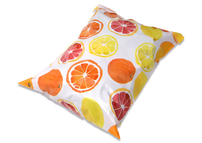 Citrus Orange Poly Mailers Size 10x13 Colorful Shipping Bags - Shipping In Style