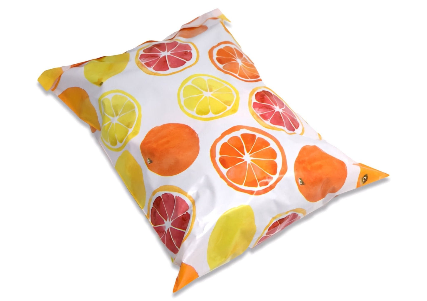Citrus Orange Poly Mailers Size 10x13 Colorful Shipping Bags - Shipping In Style