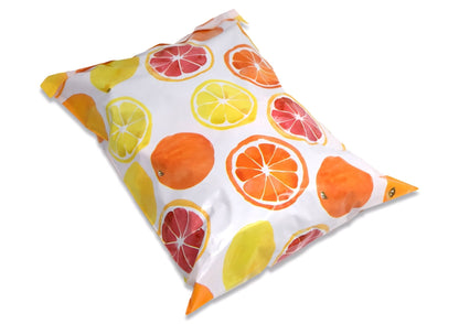 Citrus Orange Poly Mailers Size 10x13 Colorful Shipping Bags - Shipping In Style