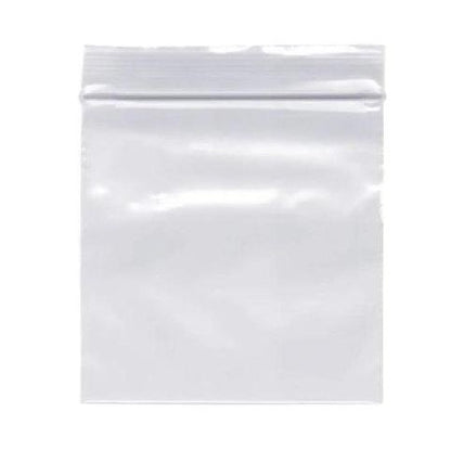 Clear Zip Top Seal Recloseable Lock Bags 6x6 Packaging Supplies 100 Pack - Shipping In Style