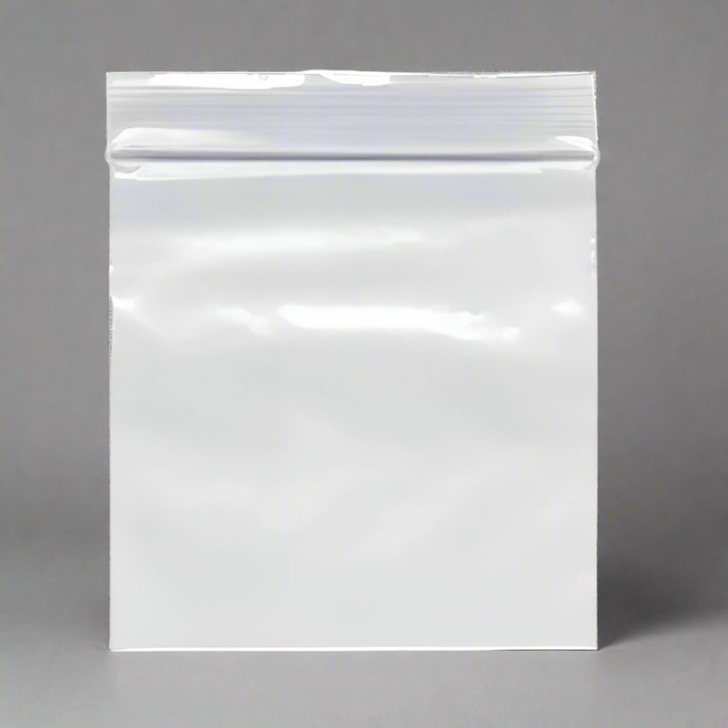 Clear Zip Top Seal Recloseable Lock Bags 6x6 Packaging Supplies 100 Pack - Shipping In Style