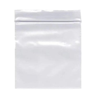 Clear Zip Top Seal Recloseable Lock Bags 5x3 Packaging Supplies 100 Pack