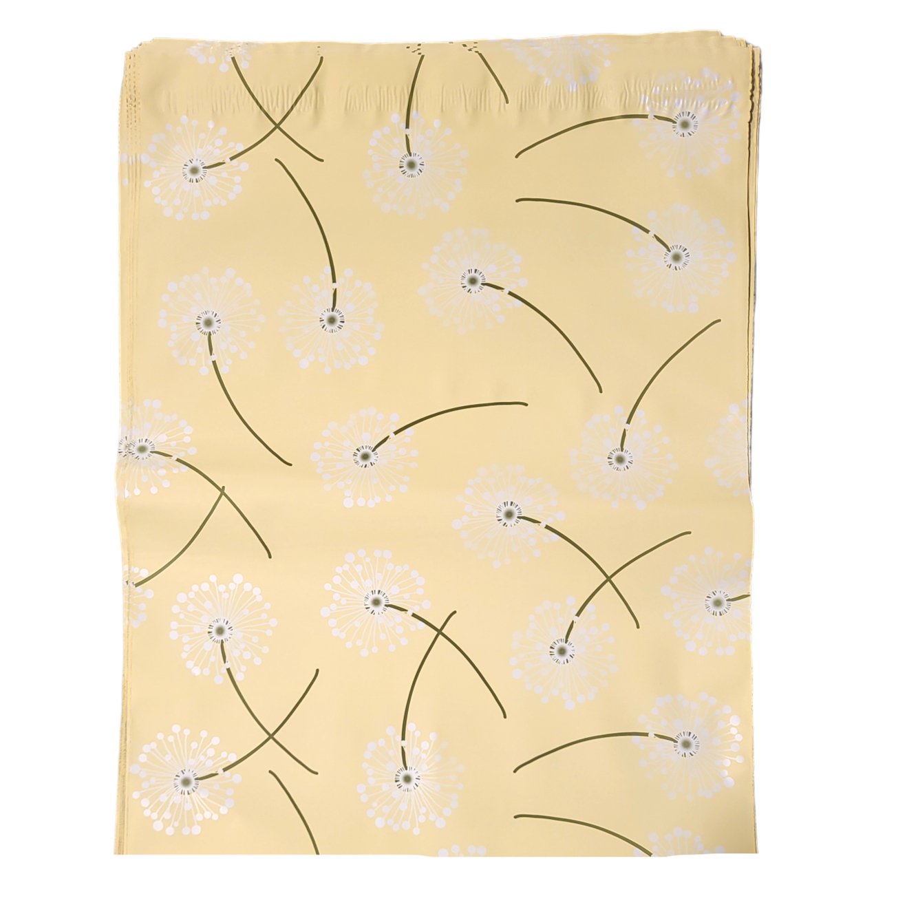 Dandelion Poly Mailers Size 6x9 Shipping Bags - Shipping In Style