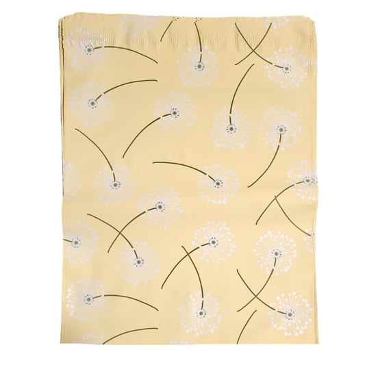 Dandelion Poly Mailers Size 6x9 Shipping Bags - Shipping In Style