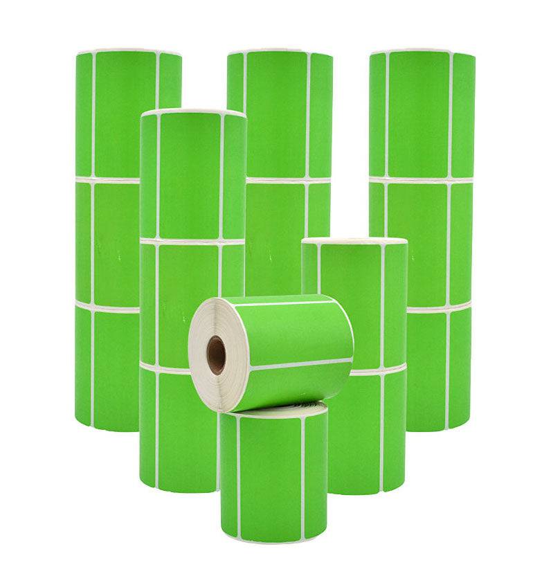 4" x 2" Direct Thermal Labels - 725 Stickers | LB-DTT (Made in USA)