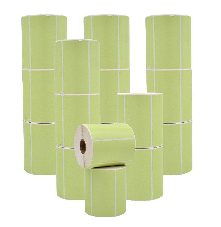 4" x 2" Direct Thermal Labels - 725 Stickers | LB-DTT (Made in USA)