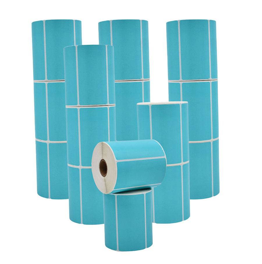 4" x 2" Direct Thermal Labels - 725 Stickers | LB-DTT (Made in USA)