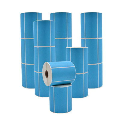 4" x 2" Direct Thermal Labels - 725 Stickers | LB-DTT (Made in USA)