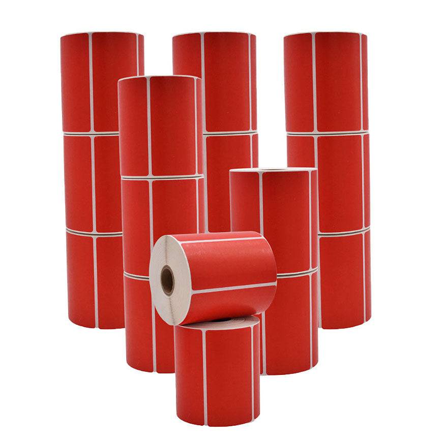 4" x 2" Direct Thermal Labels - 725 Stickers | LB-DTT (Made in USA)