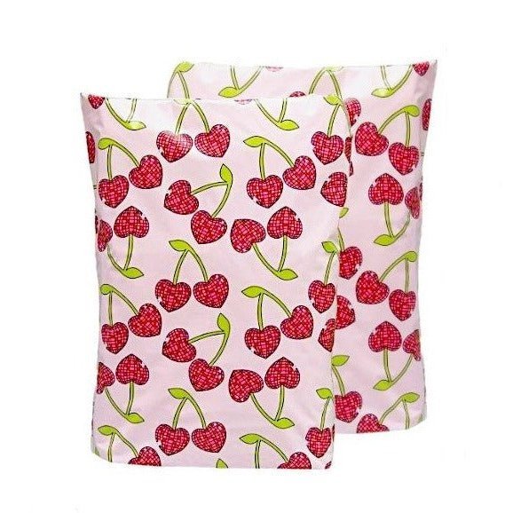 Disco Cherry Poly Mailers Size 14.5x19x4 Gusseted Shipping Bags - Shipping In Style