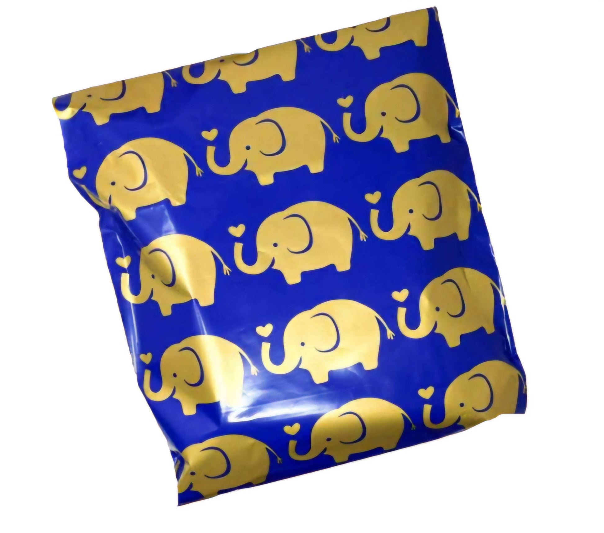 Elephant Poly Mailers Size 10x13 Colorful Shipping Bags - Shipping In Style
