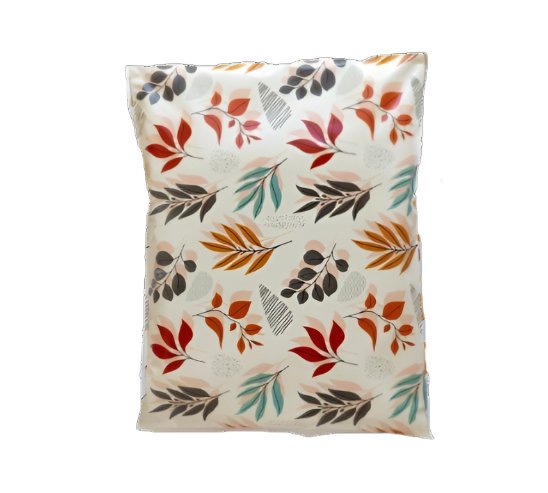 Fall Leaves Colorful Leaf Poly Mailers Size 10x13 Shipping Bags - Shipping In Style