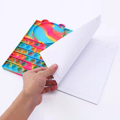 Fidget Notebooks Bubble Pop Toy Popper Note Books - Shipping In Style