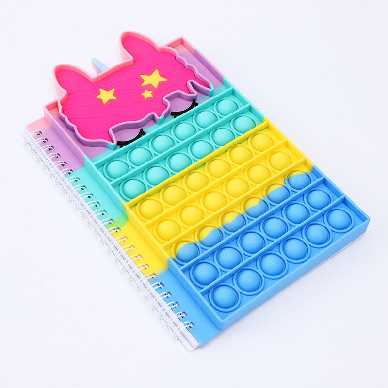 Fidget Notebooks Bubble Pop Toy Popper Note Books - Shipping In Style