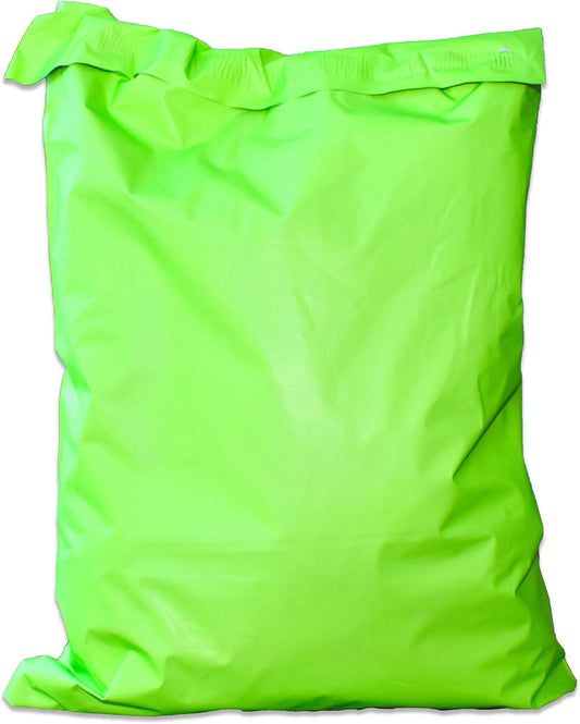 Green Neon Poly Mailers Size 10x13 Colorful Shipping Bags - Shipping In Style