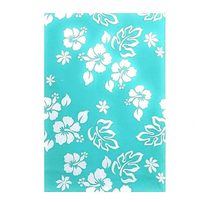 Hawaiian Aloha Blue Poly Mailers Size 12x15.5 Colorful Shipping Bags - Shipping In Style