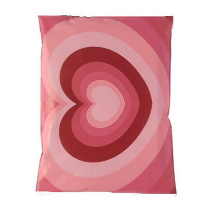 Heart Poly Mailers Size 10x13 Colorful Shipping Bags - Shipping In Style