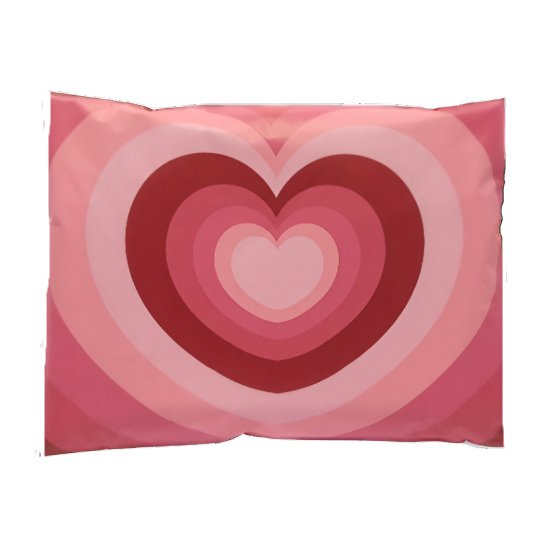 Heart Poly Mailers Size 10x13 Colorful Shipping Bags - Shipping In Style