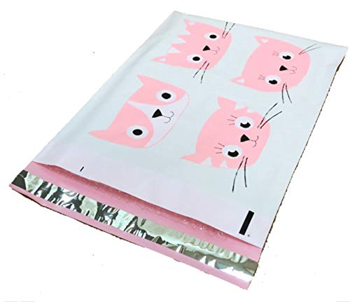 Kitty Cat Kitten Poly Mailers Size 10x13 Shipping Bags - Shipping In Style