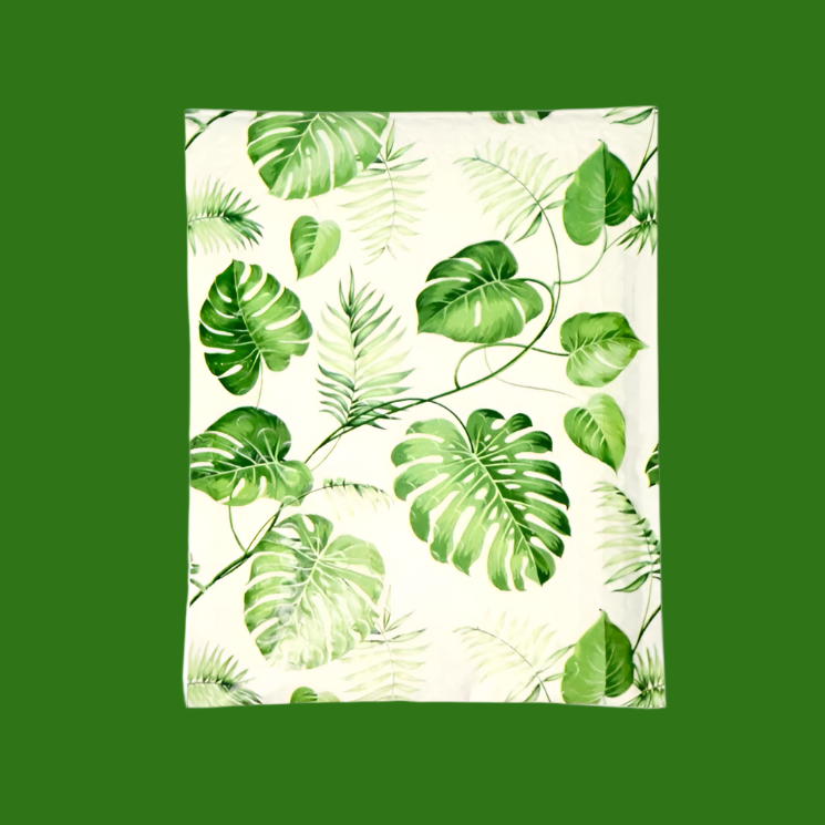 Monstera Bubble Mailers Size 6.5x10 Padded Shipping Bags