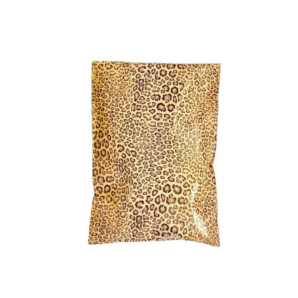 Leopard Print Poly Mailers Size 14x17 Colorful Shipping Bags - Shipping In Style
