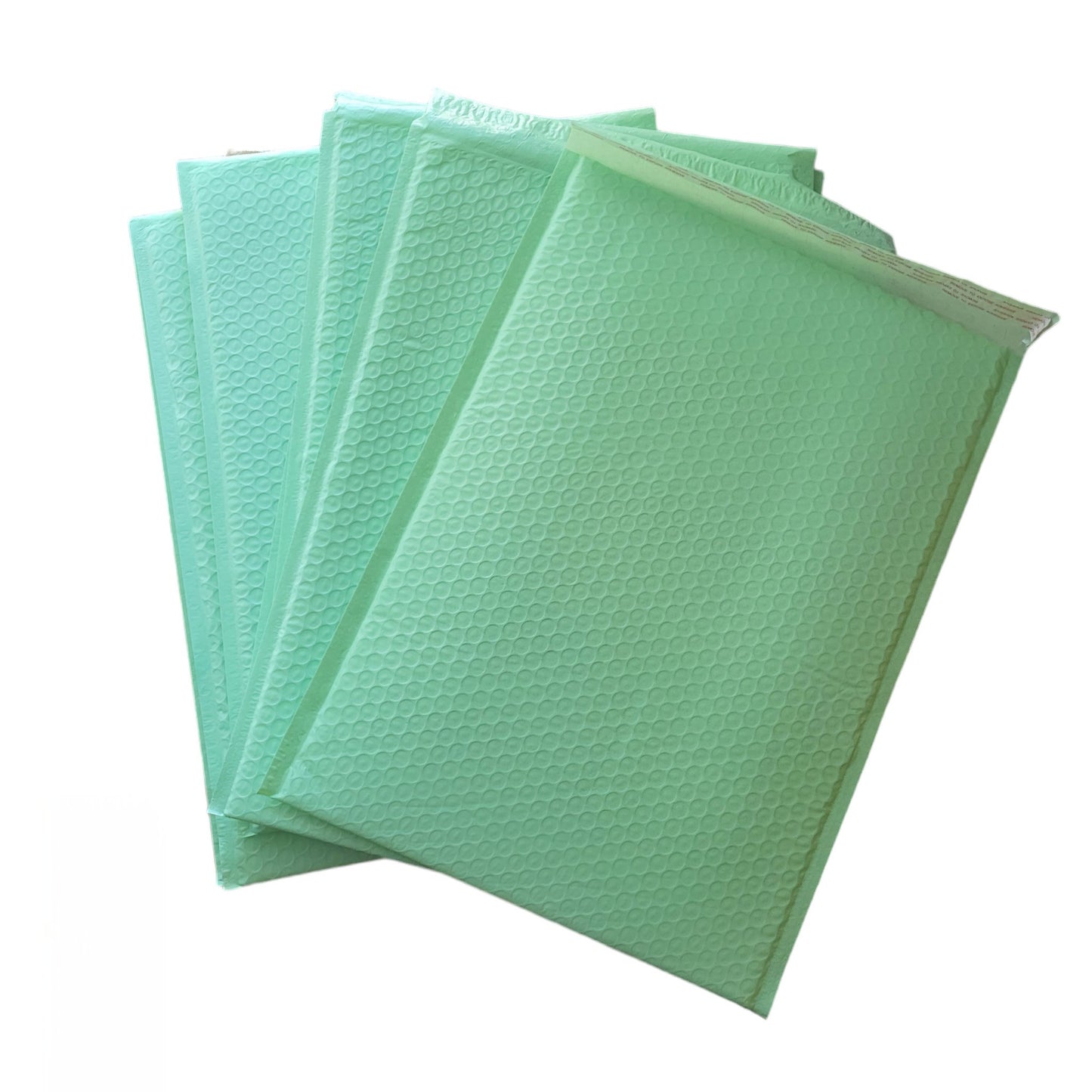 Light Green Bubble Mailers Size 10.5x16 Padded Shipping Bags - Shipping In Style