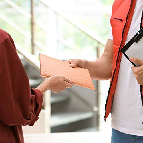 6x10 Bubble Mailer  #0 | Usable Size 6x9"| Peach Pink