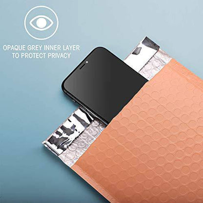 6x10 Bubble Mailer  #0 | Usable Size 6x9"| Peach Pink