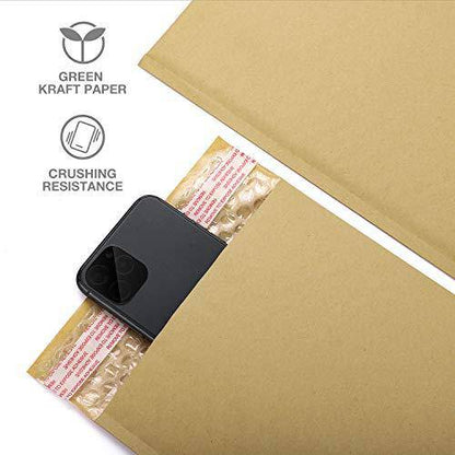 6x10  Kraft Bubble-Mailer Padded Envelope | Natural