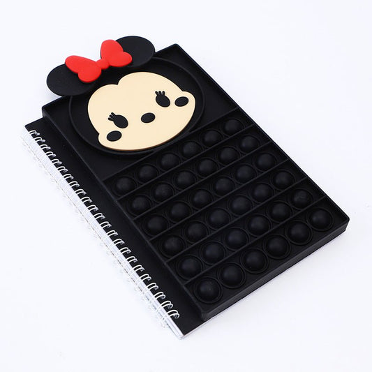 Mouse Fidget Notebooks Bubble Pop Toy Popper Note Book - Shipping In Style
