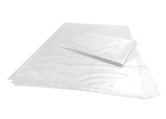 Open End Clear Bags Size 15x18 Poly Bags Packaging Supplies 100 Pack - Shipping In Style
