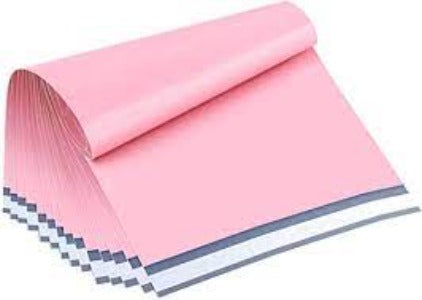 Pastel Pale Pink Poly Mailers Size 6x9 Shipping Bags - Shipping In Style