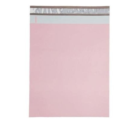 Pastel Pink Poly Mailers Size 12x15.5 Colorful Shipping Bags - Shipping In Style