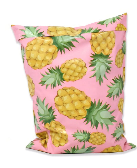 Pineapple Poly Mailers Size 10x13 Colorful Shipping Bags - Shipping In Style