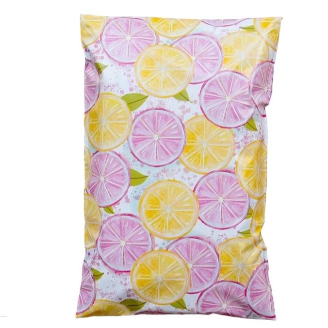 Pink Lemonade Poly Mailers Size 10x13 Shipping Bags - Shipping In Style