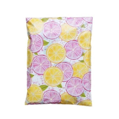 Pink Lemonade Poly Mailers Size 10x13 Shipping Bags - Shipping In Style