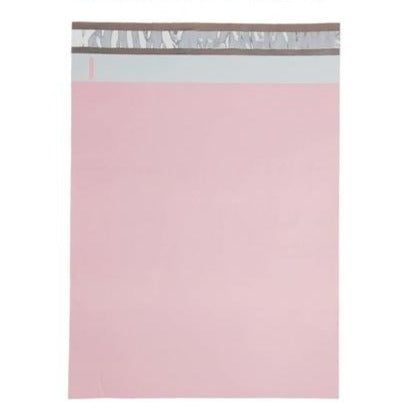 Pink Light Pastel Poly Mailers Size 14.5x19 Colorful Shipping Bags - Shipping In Style