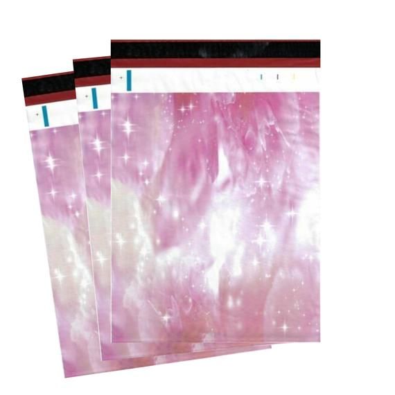 Pink Peony Poly Mailers Size 6x9 Shipping Bags - Shipping In Style