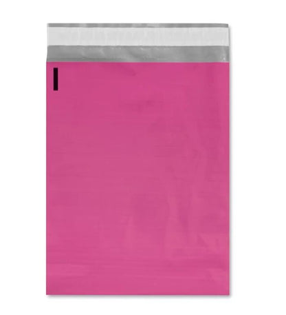 Pink Poly Mailers Size 7.5x10.5 Shipping Bags - Shipping In Style