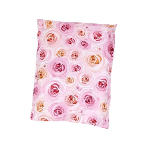 Pink Rose Poly Mailers Size 9x12 Shipping Bags - Shipping In Style