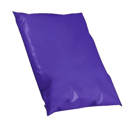 Purple Poly Mailers Size 10x13 Colorful Shipping Bags - Shipping In Style