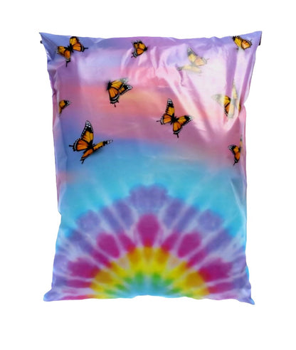 Rainbow Butterfly Poly Mailers Size 14x17 Colorful Shipping Bags - Shipping In Style