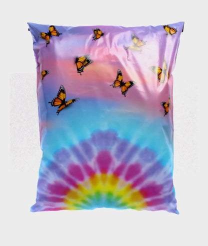 Rainbow Butterfly Poly Mailers Size 19x24 Colorful Shipping Bags - Shipping In Style
