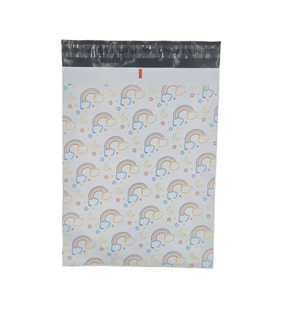 Rainbow Poly Mailers Size 10x13 Colorful Shipping Bags - Shipping In Style