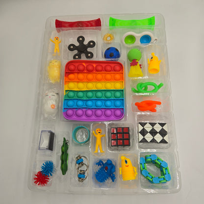Fidget Toy Advent Calendar 25-Day Countdown To Christmas Fun Sensory Toys