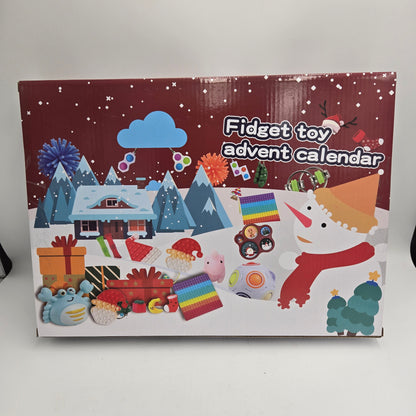 Fidget Toy Advent Calendar 25-Day Countdown To Christmas Fun Sensory Toys