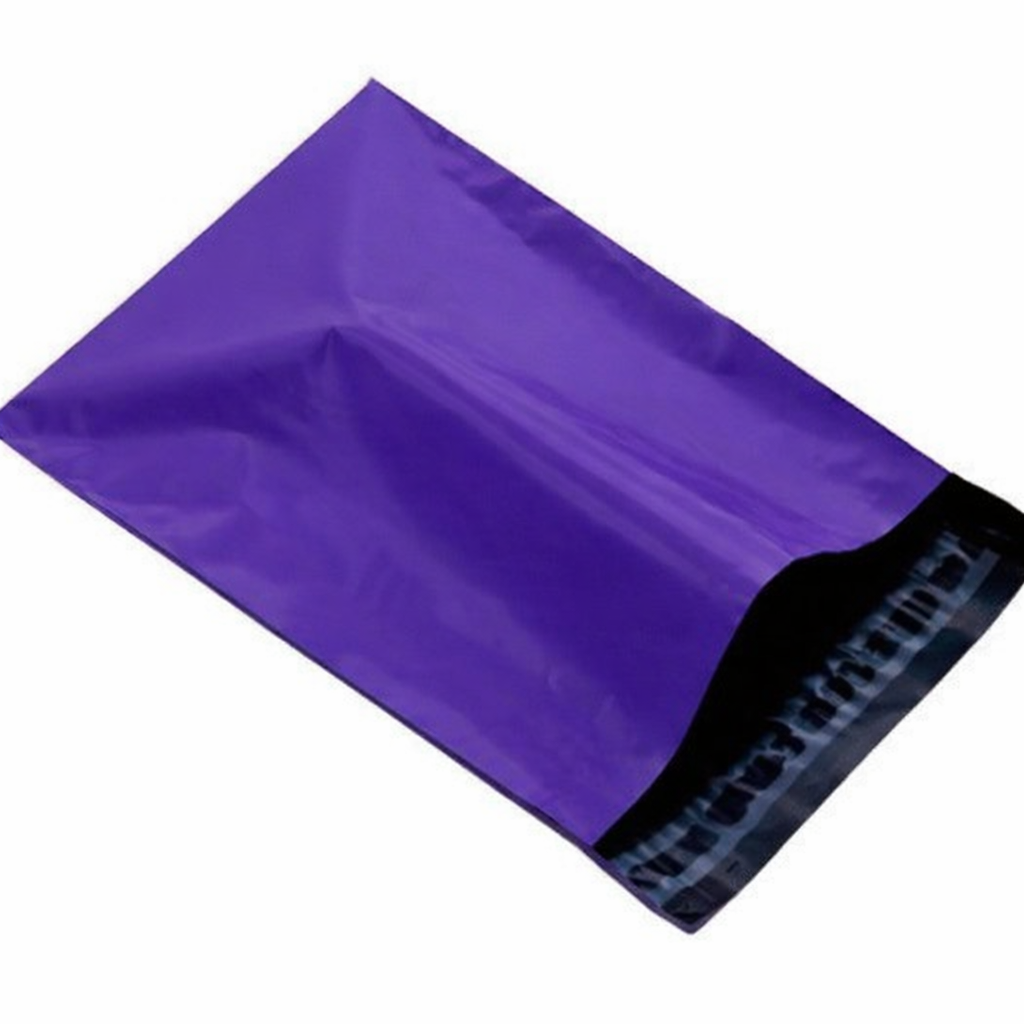 Dark Purple Poly Mailers Size 12x15.5 Colorful Shipping Bags