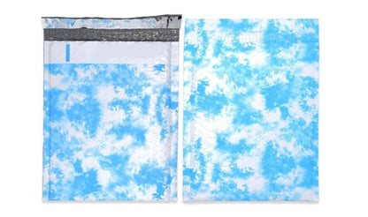 Sky Tie Dye Clouds Bubble Mailers Size 6.5x10 Padded Shipping Bags - Shipping In Style